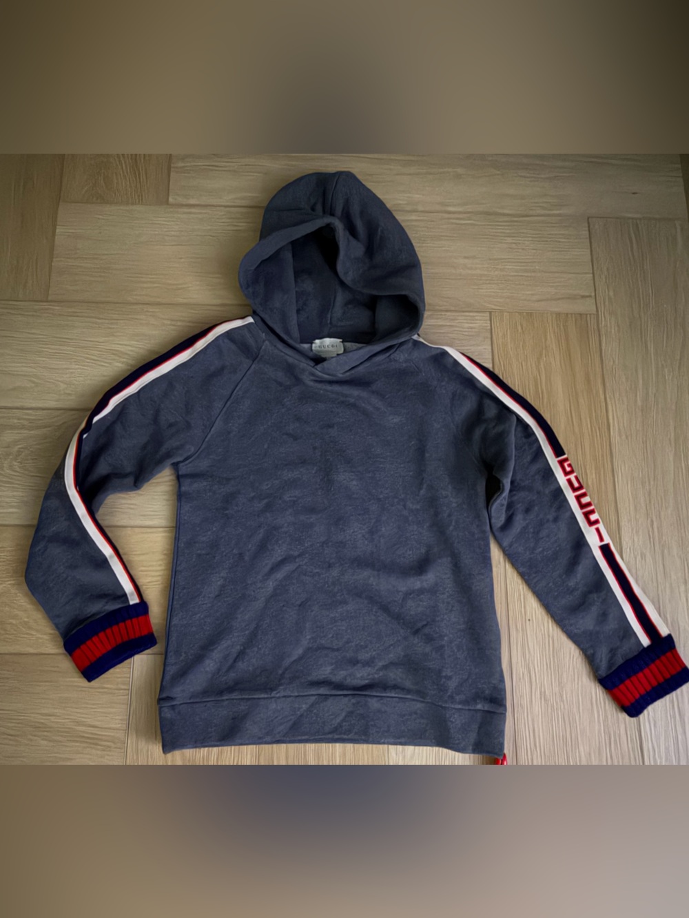 Gucci boys kids grey Hooded Sweater hoodie hoody sweatshirt new 8 $675